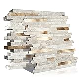 KASARO 6-Sheet Peel and Stick Backsplash Tiles for