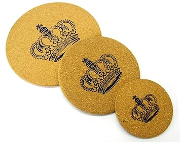 Amazon カントリー風 王冠 デザインが オシャレな 優しい コルク素材