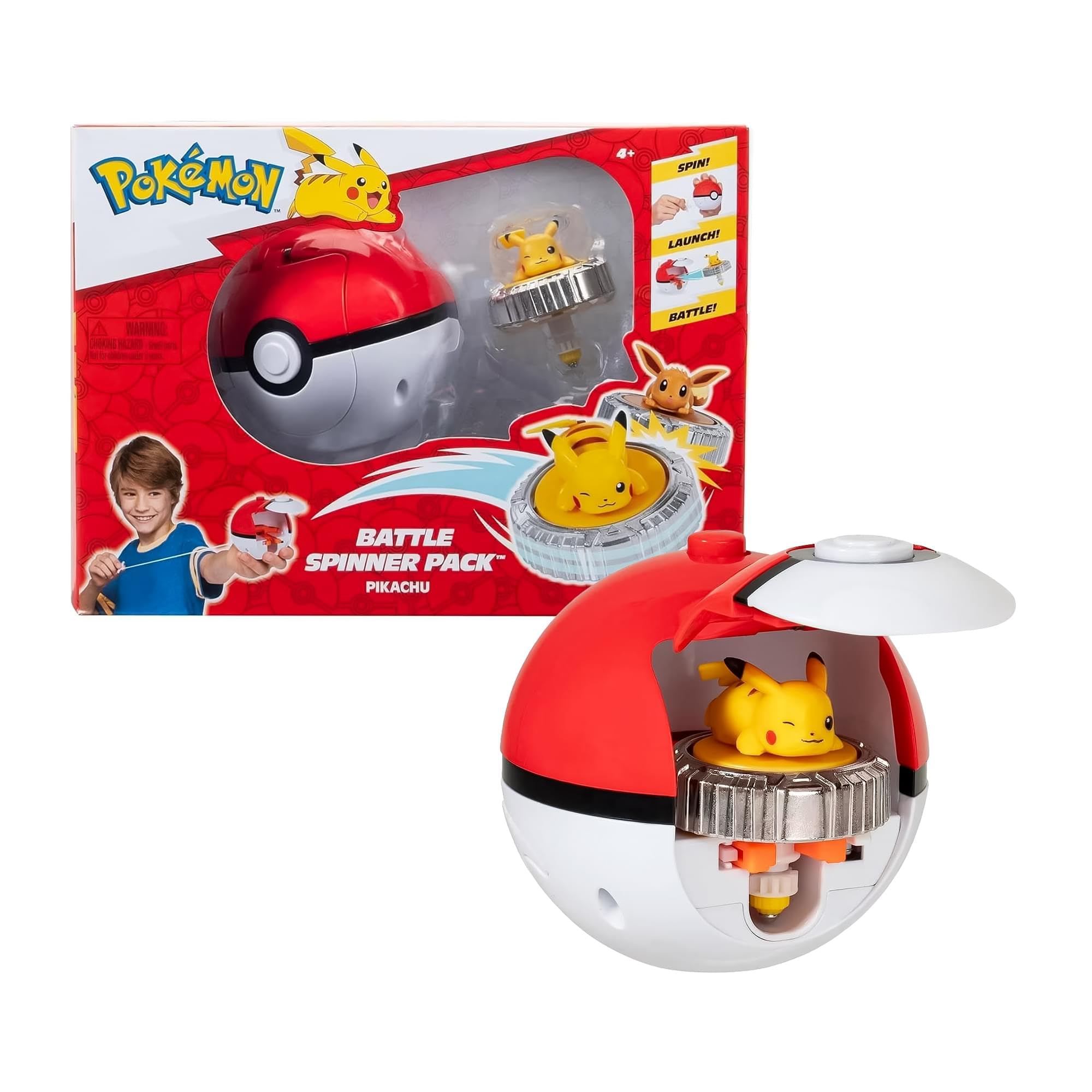 Pokémon Battle Spinner Single-Pack Pikachu — image 1