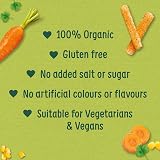 Organix Carrot Stix Organic Toddler Snack Corn Puffs 60 g Pack view 3