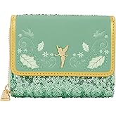 Loungefly Disney Tinker Bell Holiday Tri Fold Wallet