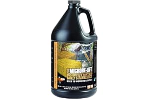 Microbe-Lift Concentrated Barley Straw Extract Conditioner for Ponds – 1 Gallon – Safe for Koi Fish, Plants & Decorations – Natural Pond Conditioner, Cost-Efficient & Organic Solution