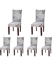 Lot De 2 Housses De Chaise De Salle à Manger En Velours Et Peluche XL Extensibles