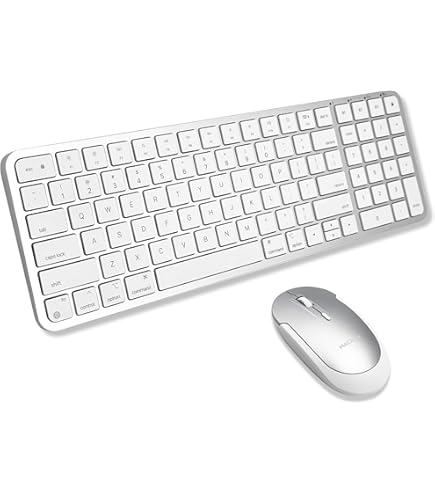Amazon.com: Macally Bluetooth Wireless Keyboard and Mouse Combo