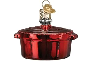 Old World Christmas Dutch Oven Glass Blown Ornament for Christmas Tree