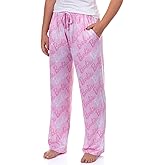 Barbie Pajamas All Over Logo Design Adult Lounge Sleep Pants