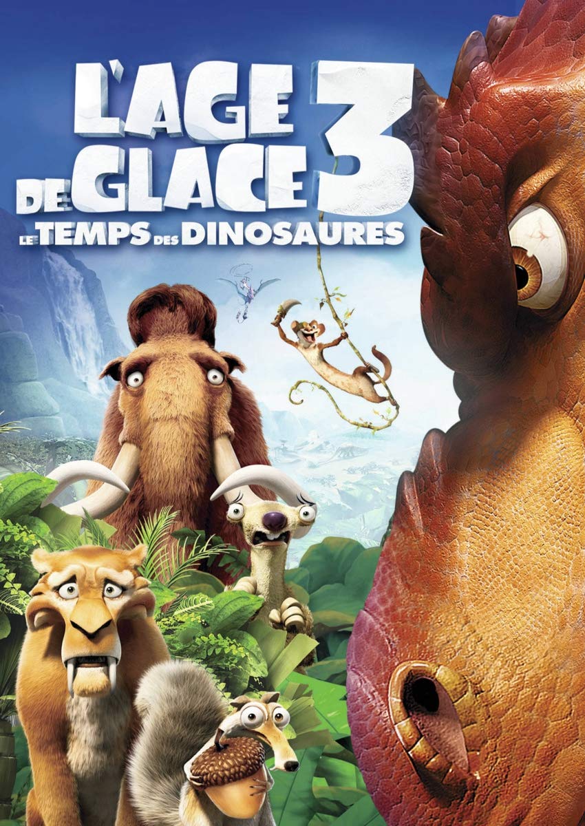 L Age De Glace 3 Le Temps Des Dinosaures Dvd Avec Fourreau Fr Import Amazon De Lanvin Gerard Cassel Vincent Semoun Elie Dechavanne Christophe Saldanha Carlos Lanvin Gerard Cassel Vincent Dvd Blu Ray