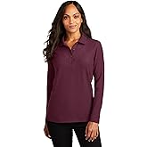 Port Authority Women's Long Sleeve Silk Touch Polo