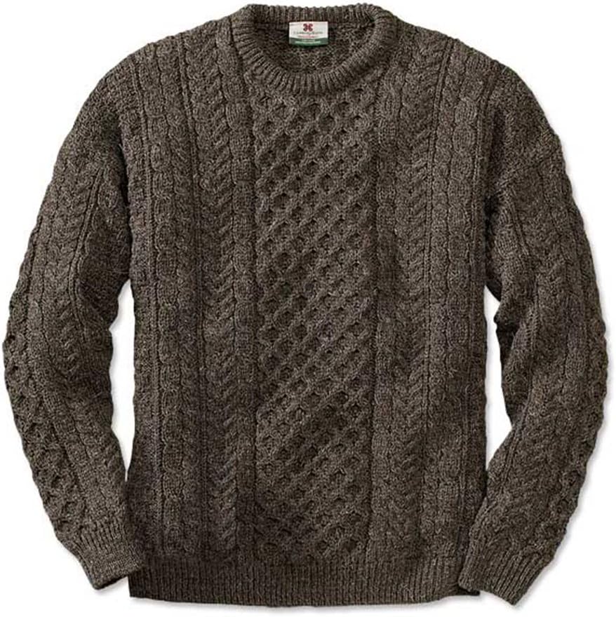 Amazon.com : Orvis Black Sheep Irish Fisherman's Sweater : Pullover Sweaters : Everything Else