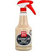 Griot's Garage Leather Care Spray, Car Seat Cleaner and Conditioner for Upholstery, Furniture, Clothing, and More, 10994, 22oz