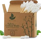 Leaf Boat Bamboo Cotton Buds 240 Pcs Eco Friendly Biodegradable Boxed view 8