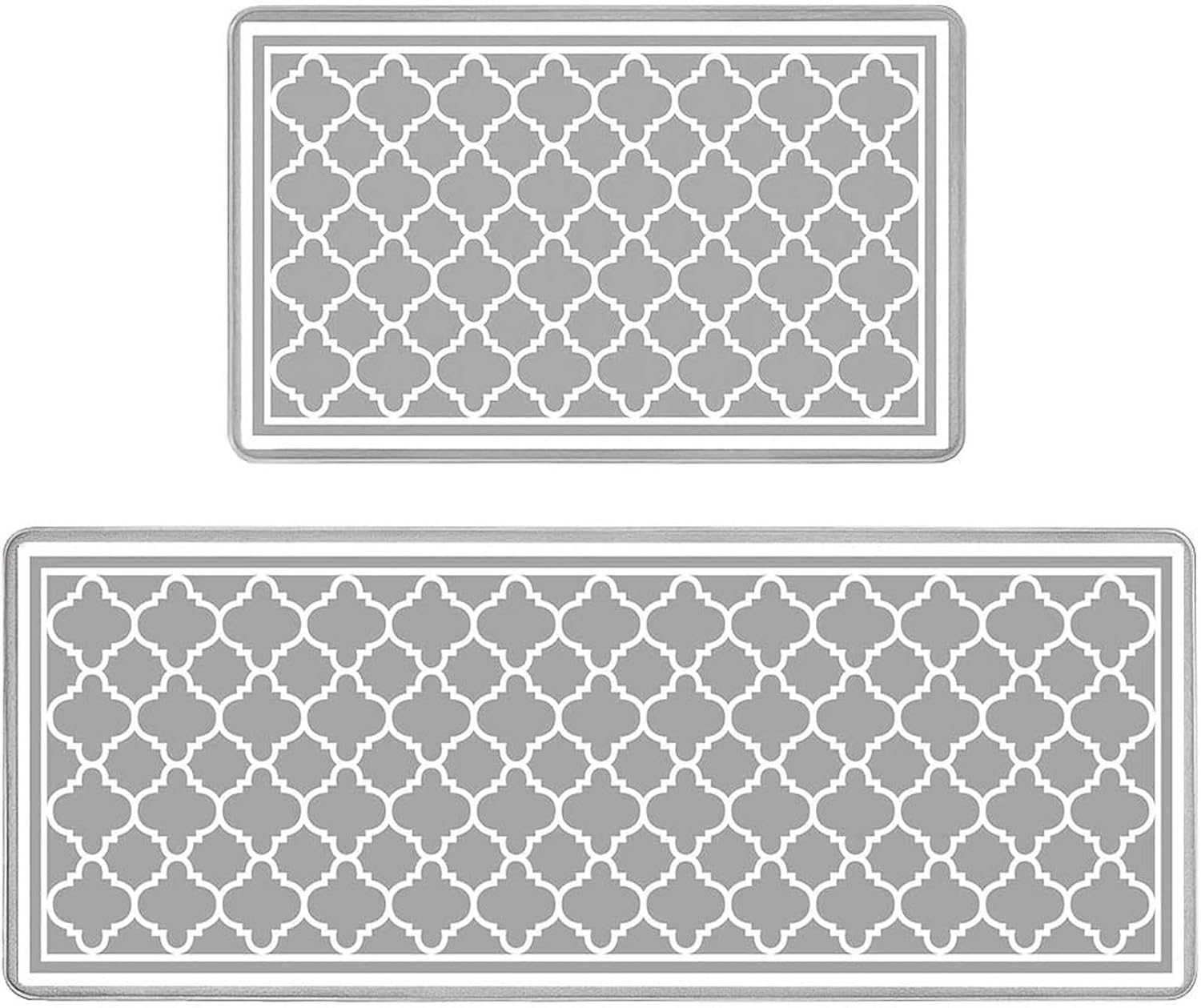 Pauwer Anti Fatigue Kitchen Mat Sets 2 Pieces Non Slip Kitchen Floor