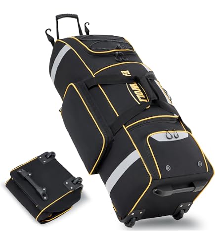 Amazon.com : Boombah Brute Rolling Bat Bag 2.0-35