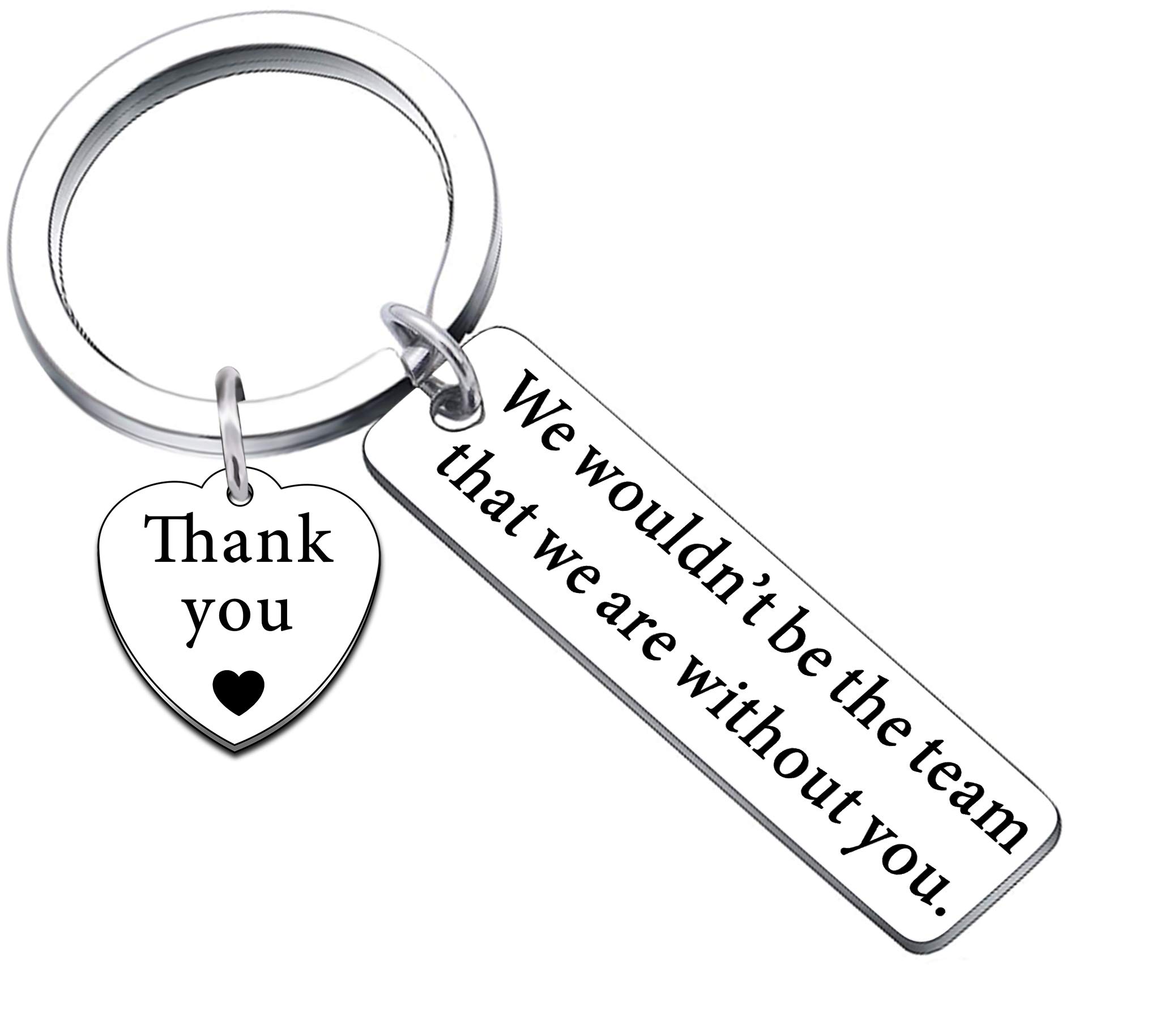 QMVMV Boss Coworker Coach Appreciation Gifts Men Women Office Keychain Boss Day Chritsmas Cheerleading Retirement Thank you Gigt for Team Leader PM Manager Employee