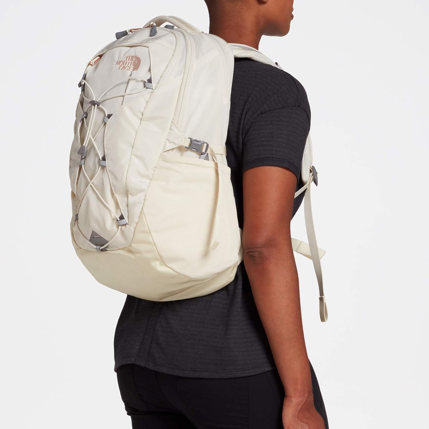 The North Face Women S Borealis Backpack Vintage White Rose Gold One Size Amazon Co Uk Shoes Bags