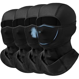 Ski Mask Balaclava Shiesty,Motorcycle Breathable Face Mask with Movable Deisgn Men Women-Windproof UV for Outdoor Work
