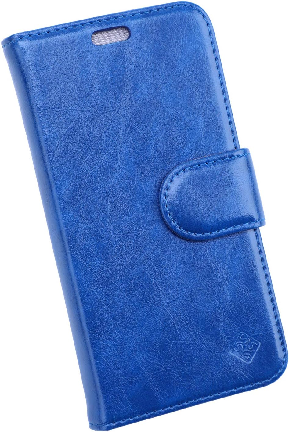 Sanxir Anti-Radiation Case, EMF and RF Protection Wallet Case Against Drops and Bump for iPhone Xs and iPhone X with A New Classes of Nanoscale Graphene-Based Materials, with RFID Protection. (Blue)