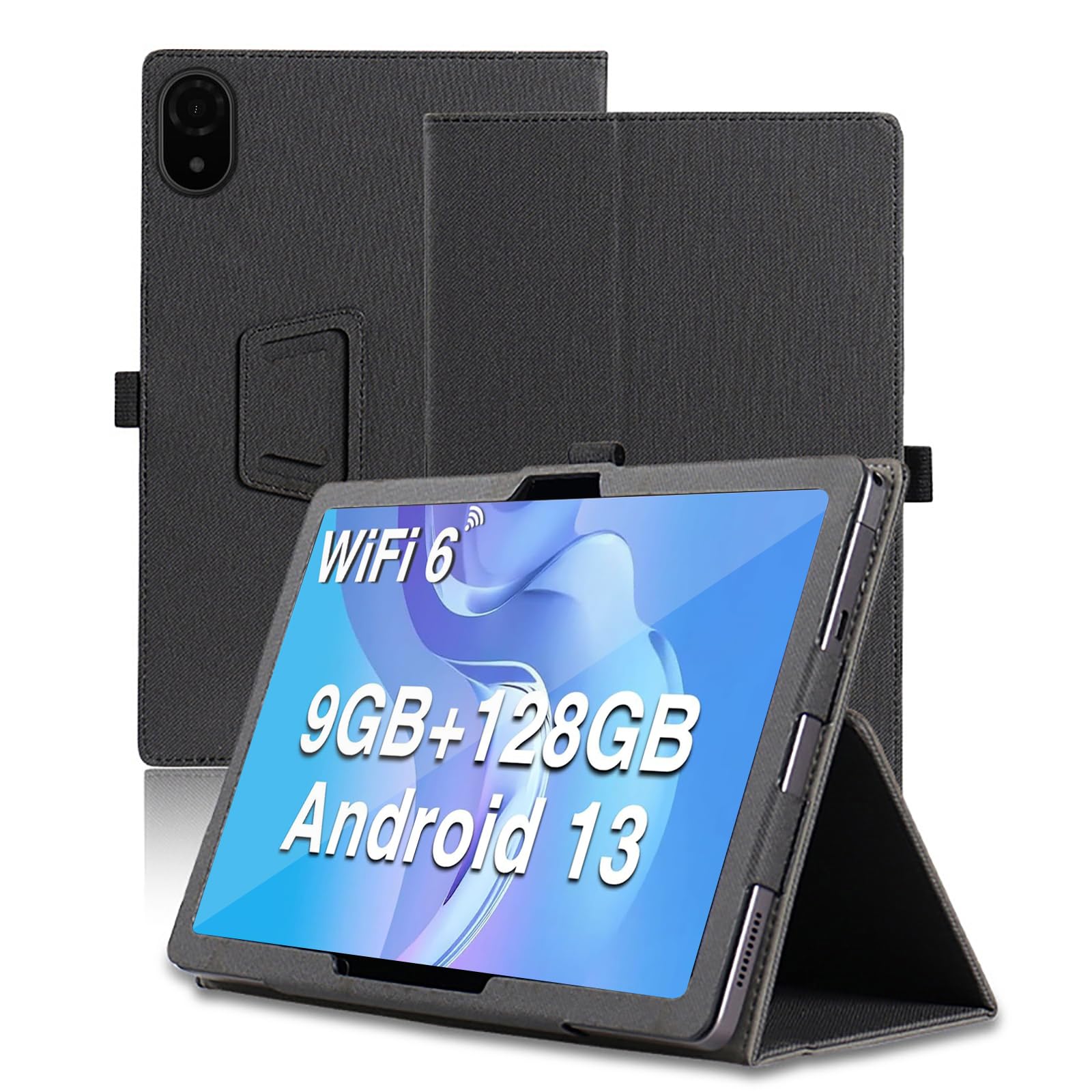 Case for DOOGEE U10, 10 inch, Smart Case Cover for DOOGEE U10 with Multi-Viewing Angles, Comprehensive Protection.