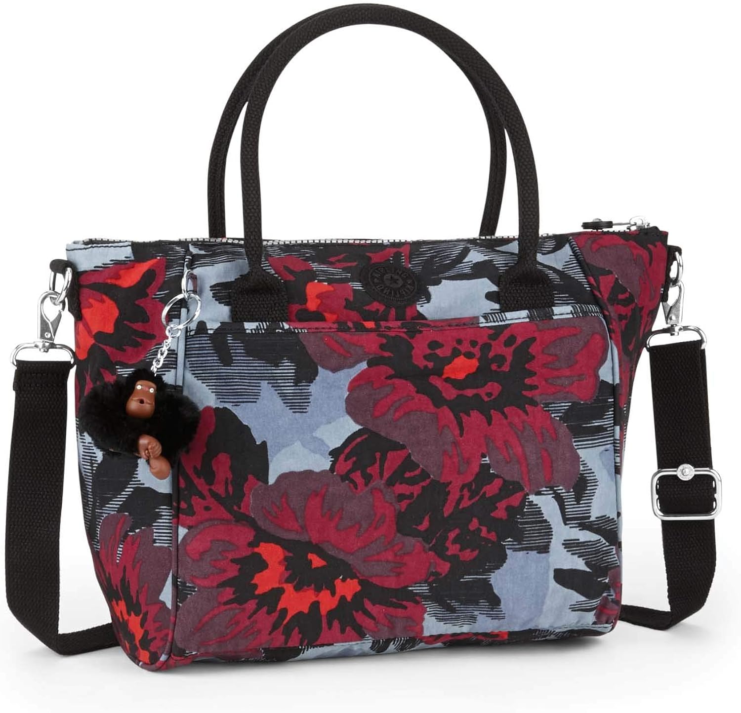 Kipling Women’s Amiel TopHandle Bag, Multicolor (REF35B Rose Bloom