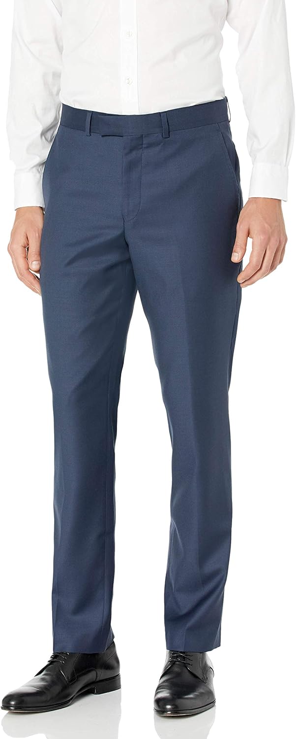 Kenneth Cole New York Men's Performance Wool Suit Separates-Custom Jacket and Pant Selection at  Men’s Clothing store