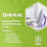 Hexeal Deionised Water 5L for Irons, Windscreen, Car Battery & Lab Use view 2