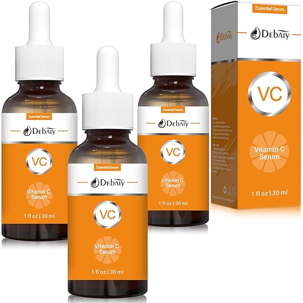 GENERIC DEBAIY 3 PACK VITAMIN C SERUM FOR FACE RESTORES SKIN TONE PROMOTES EPIDERMAL BARRIER REPAIR (1FL OZ | 30ML)