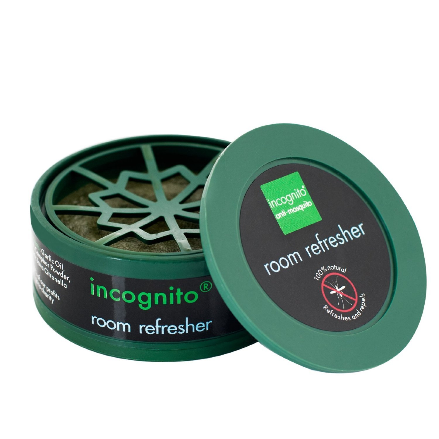 INCOGNITO All New 100% All Natural Deet Free Anti Mosquito Room Refresher