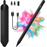 COO Universal Active Stylus Pen for iOS, Android &amp; Samsung Touch Screens | Smart Digital Stylus for Lenovo/Vivo/Mi/HUAWEI Tablets, iPhone/Samsung/Pixel Phones for Drawing, Black