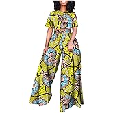 Private Black African Suits for Women Short Sleeve Crop Top and Pants 2 Piece Set Outfits Dashiki Plus Size Casual Tracksuit