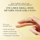 Bexdug Gold Eye Patches 30 Pairs Under Eye Bags Reduction Moisturizing Skincare view 6