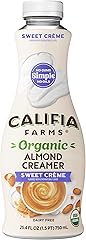 Califia Farms, Creamer Almond Sweet Creme Organic, 25.4 Fl Oz
