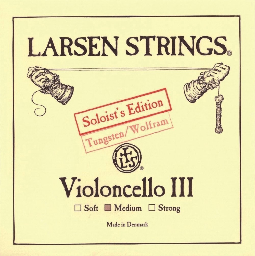 LARSEN STRINGS Cello Strings Original G Wolfram Soloist Medium