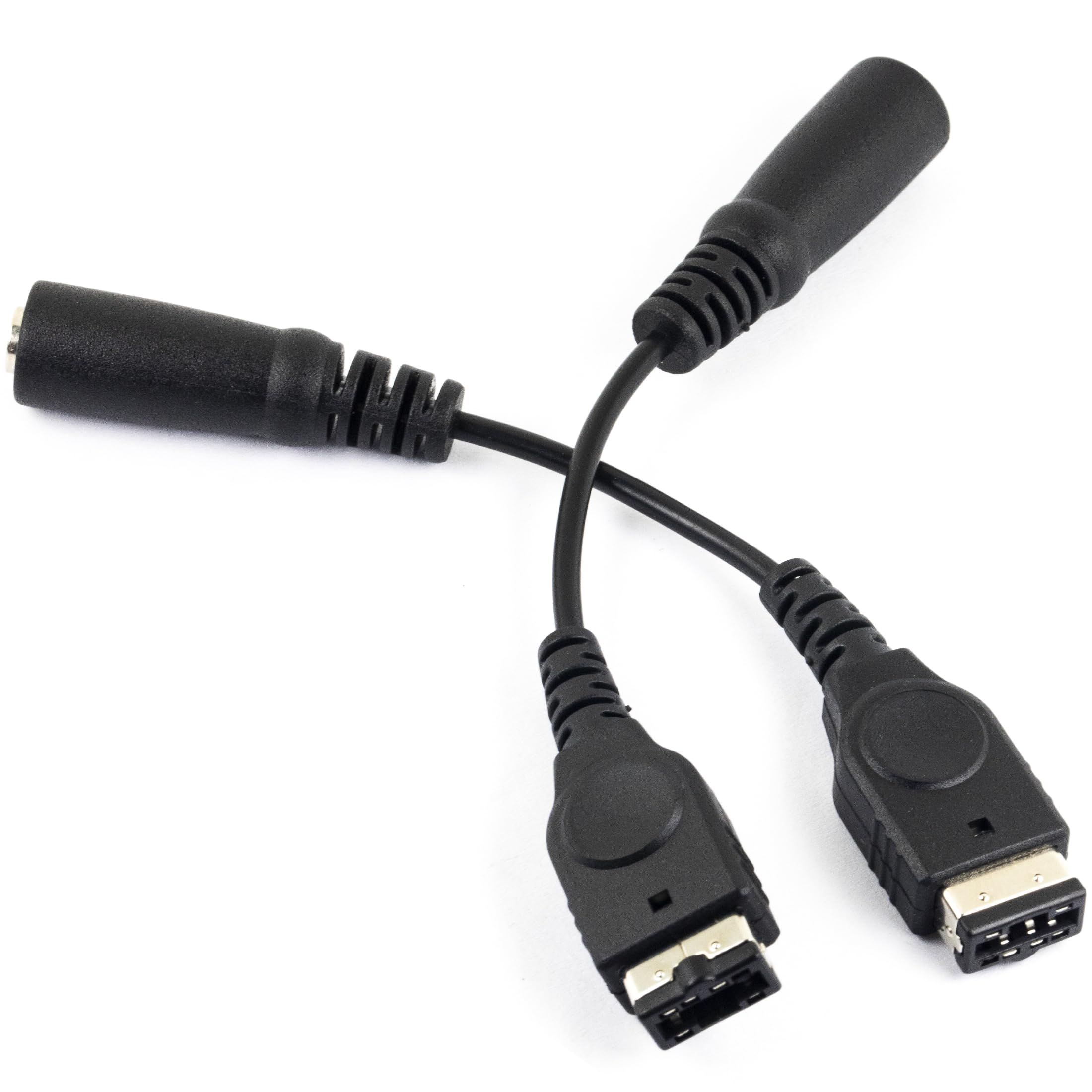 yddmyo 2pcs 3.5mm Headphone Jack Adapter Earphone Convertor Cable Cord for Gameboy Advance SP GBA SP 11cm / 4.33" Length