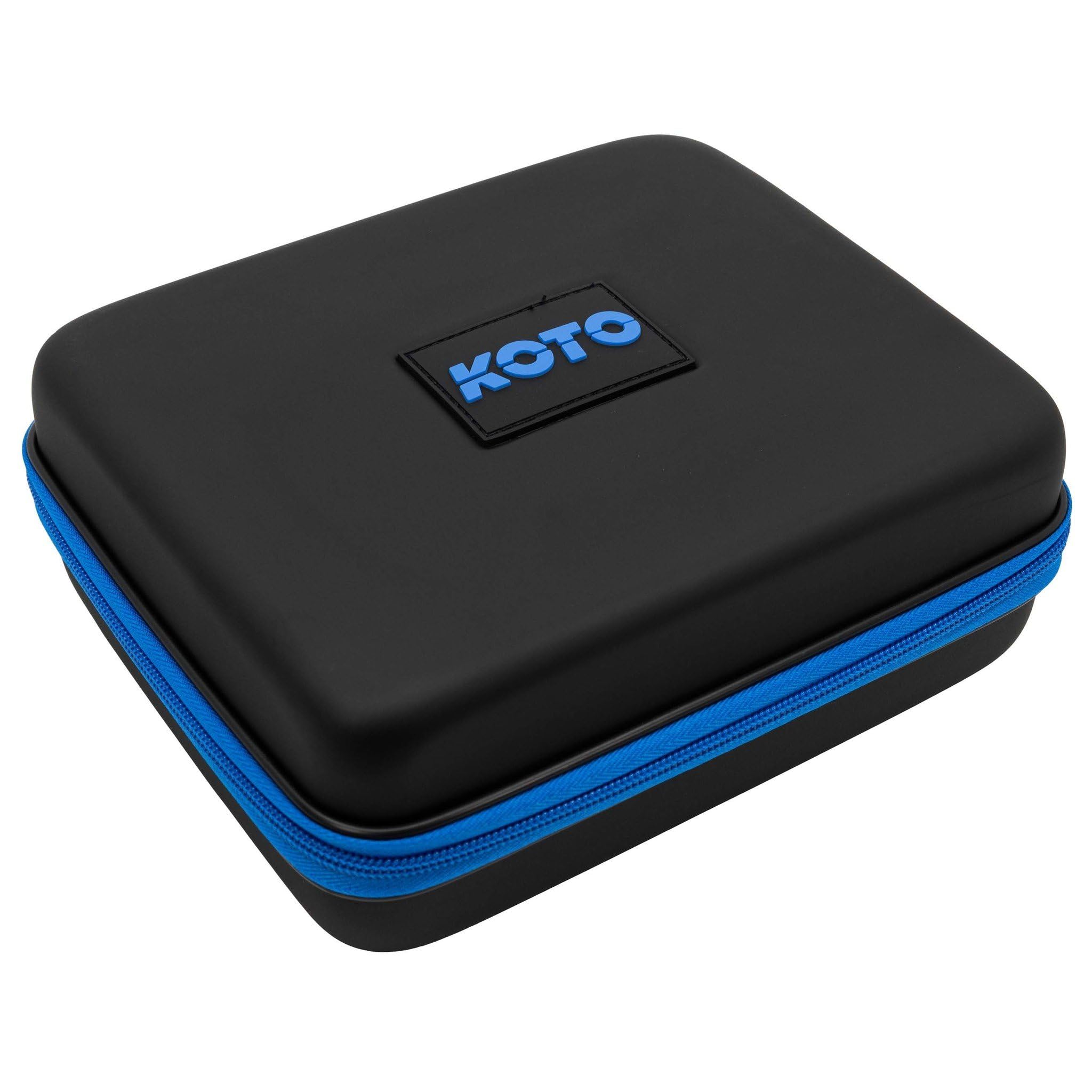 KOTO - EVA Large Blue Dart Case, EVA Foam, Compatible with Steel Tip Darts & Soft Tip Darts
