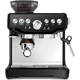 Breville BES870BTR Barista Express Espresso Machine, Black Truffle | Craft caf&eacute;-quality espresso shots, lattes and cappuccinos at home with this manual coffee maker with built-in grinder