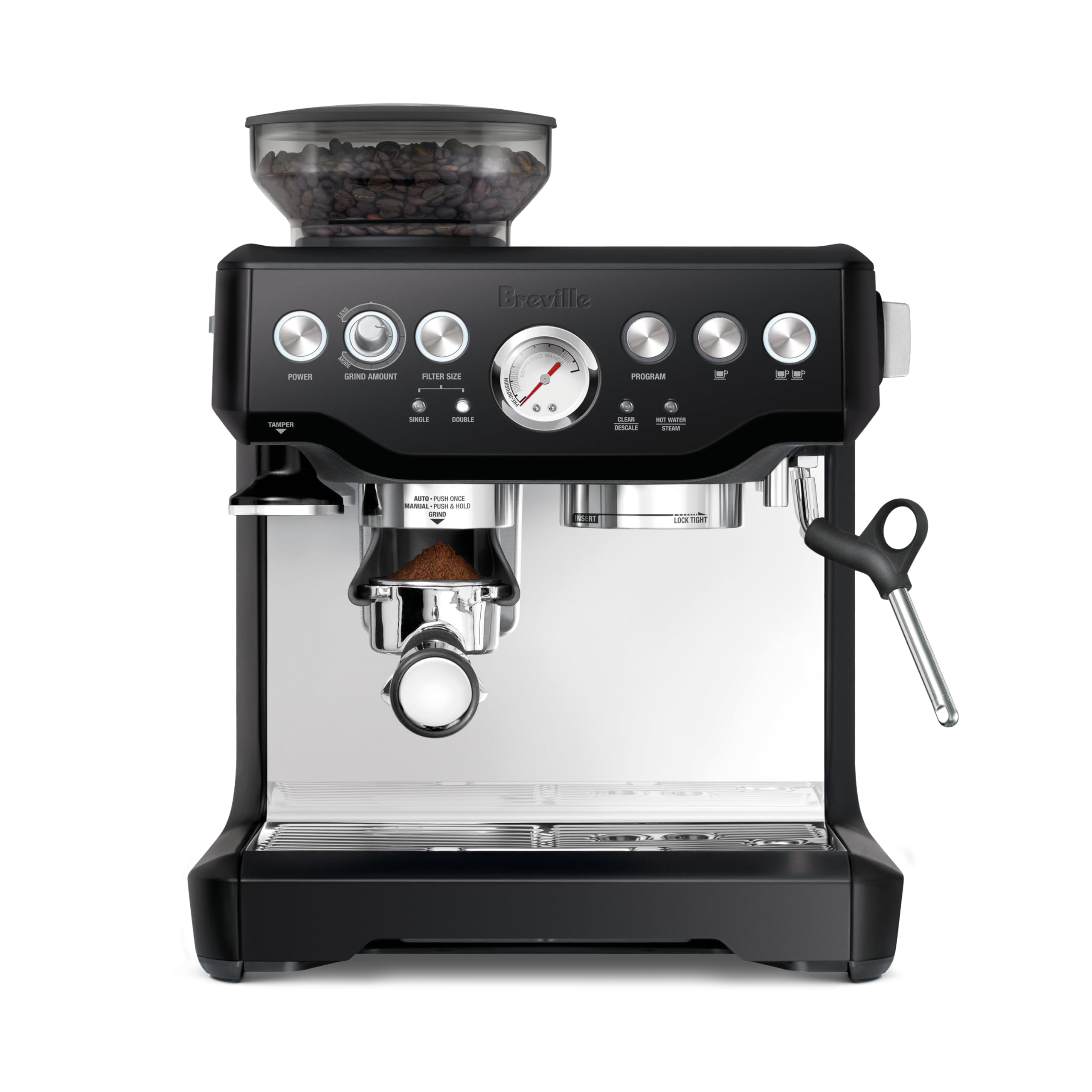 Breville Barista Express Cafetera espresso BES870BTR, trufa negra