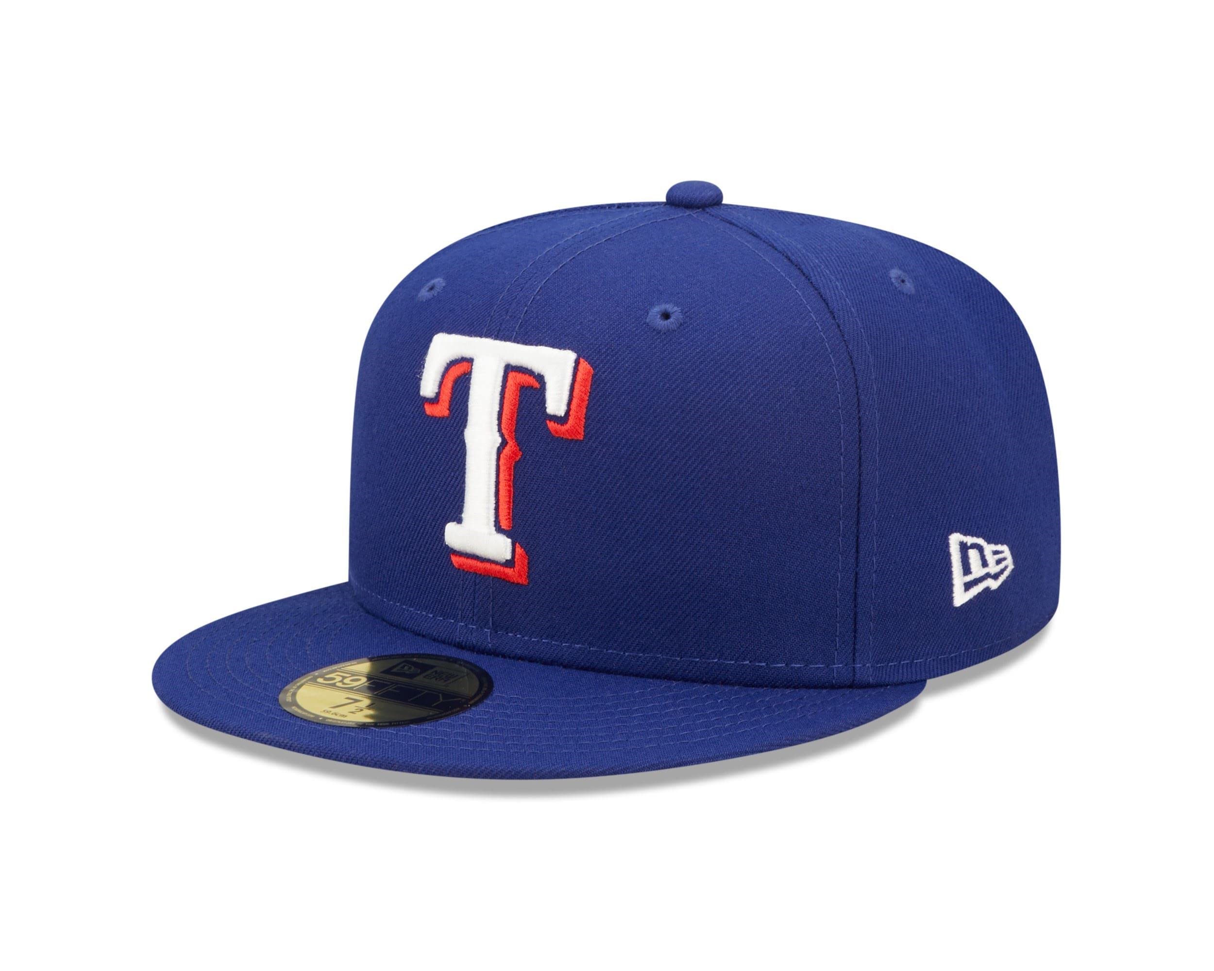 New Era Texas Rangers MLB AC Performance EMEA Blue 59Fifty Basecap - 7 3/8-59cm (L)