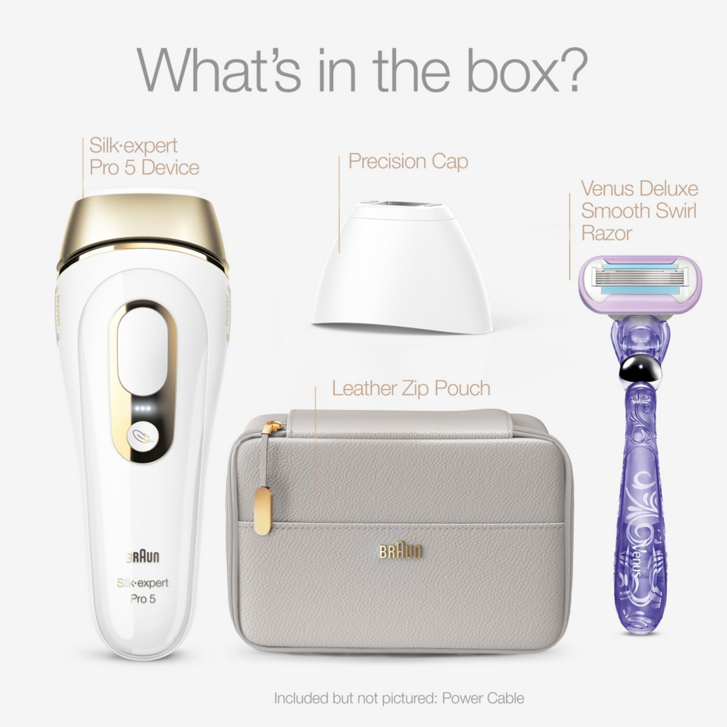 Mua Braun IPL LongLasting Hair Removal for Women and Men, Silk Expert Pro 5 PL5137 with Venus