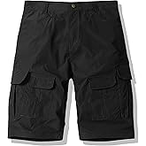 RANKSING Men's Big and Tall Shorts Cargo Shorts for Work Relaxed Fit Multi-Pocket Hiking Casual Shorts