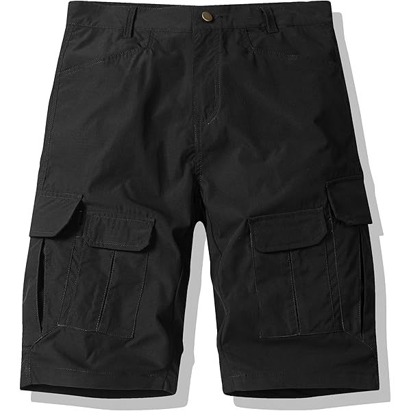 Amazon.com: Mens Cargo Shorts Elastic Waist Cargo Shorts 3/4