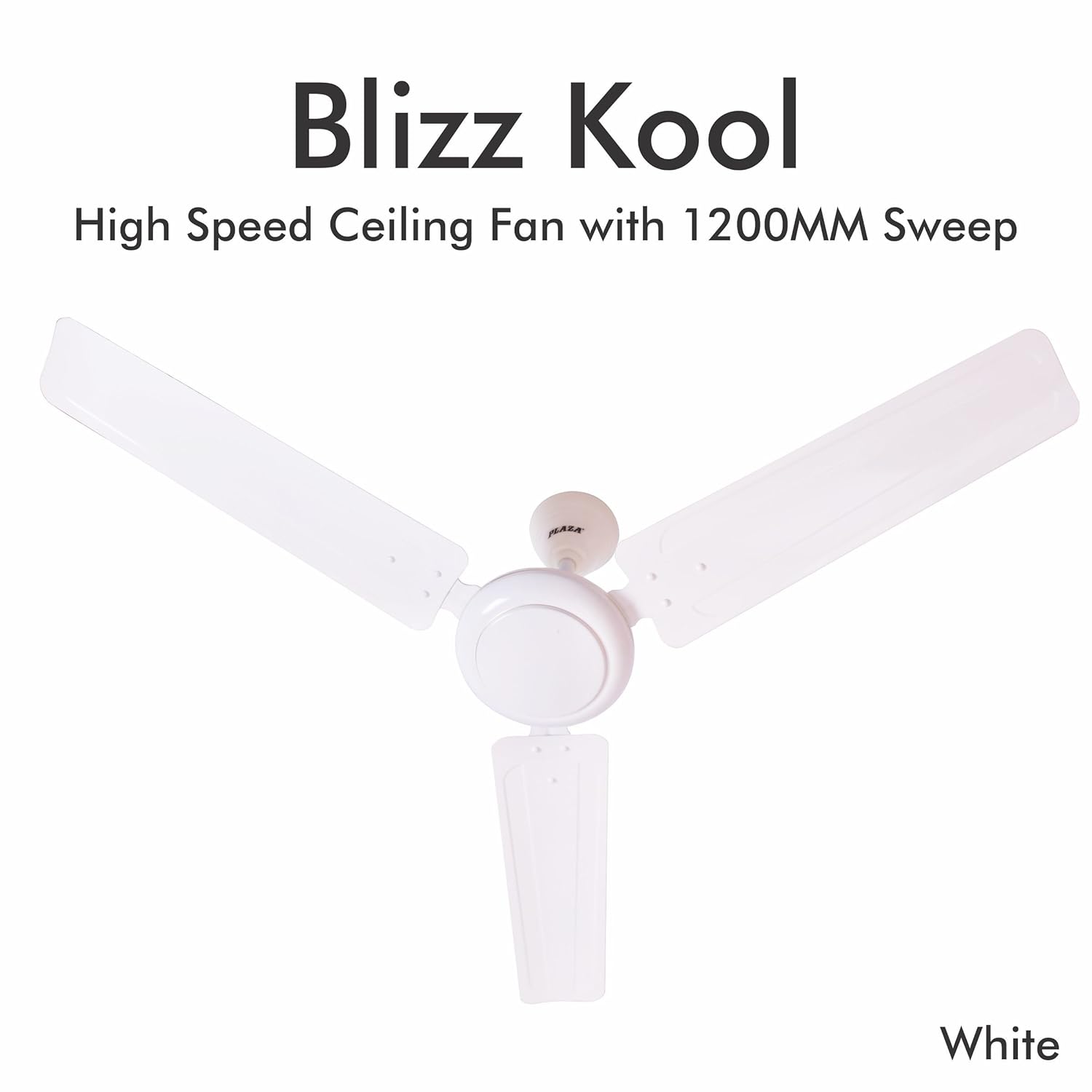 Buy Plaza Blizz Kool 48 Inch 1200mm Ceiling Fan White Online At
