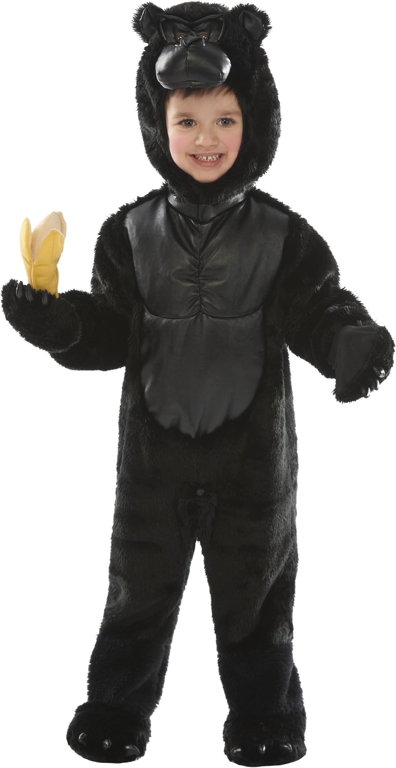 Just Pretend Kids Gorilla Animal Costume, Large