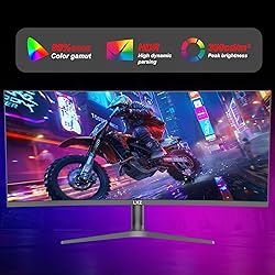 LXZ Curved Gaming Monitor 37.5 inch, 144hz