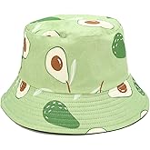 Mashiaoyi Unisex Print Double-Side-Wear Reversible Bucket Hat