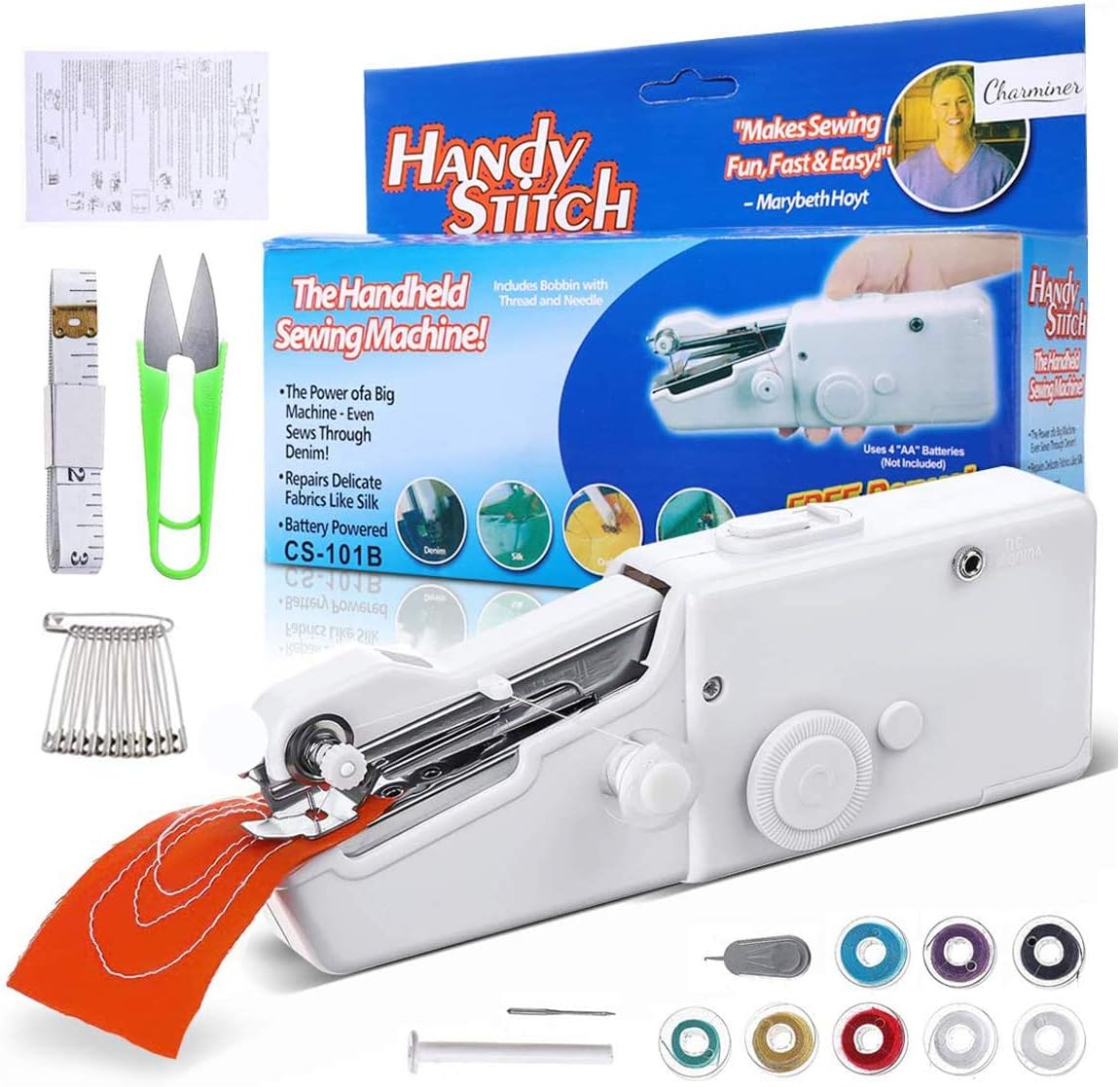 Macchina Da Cucire Portatile Manuale - Per Piccole Riparazioni, Ideale Per Viaggi - Foto 10