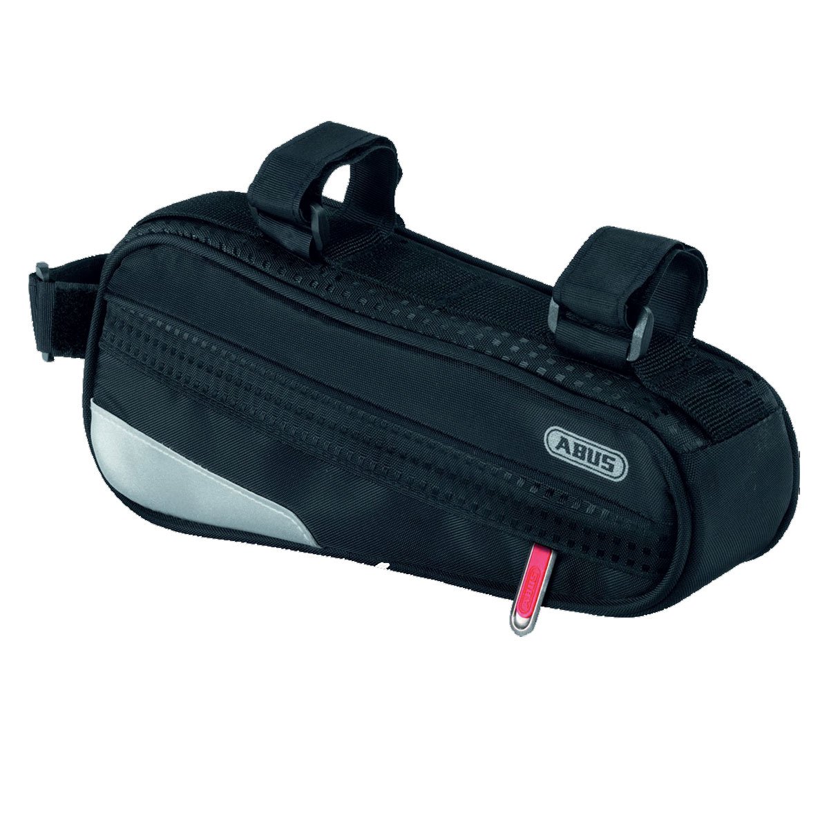 ABUS Oryde ST 2200 bike bag - frame bag with Velcro fastener - 255 mm x 50 mm - 1.2 litre capacity, black