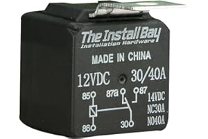THE INSTALL BAY Install Bay Economy Relay 12 Volt 30 and 40 Amp Each- RL3040