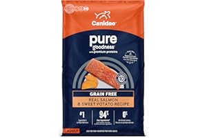 Canidae Pure Real Salmon & Sweet Potato Recipe Adult Dry Dog 12 LB
