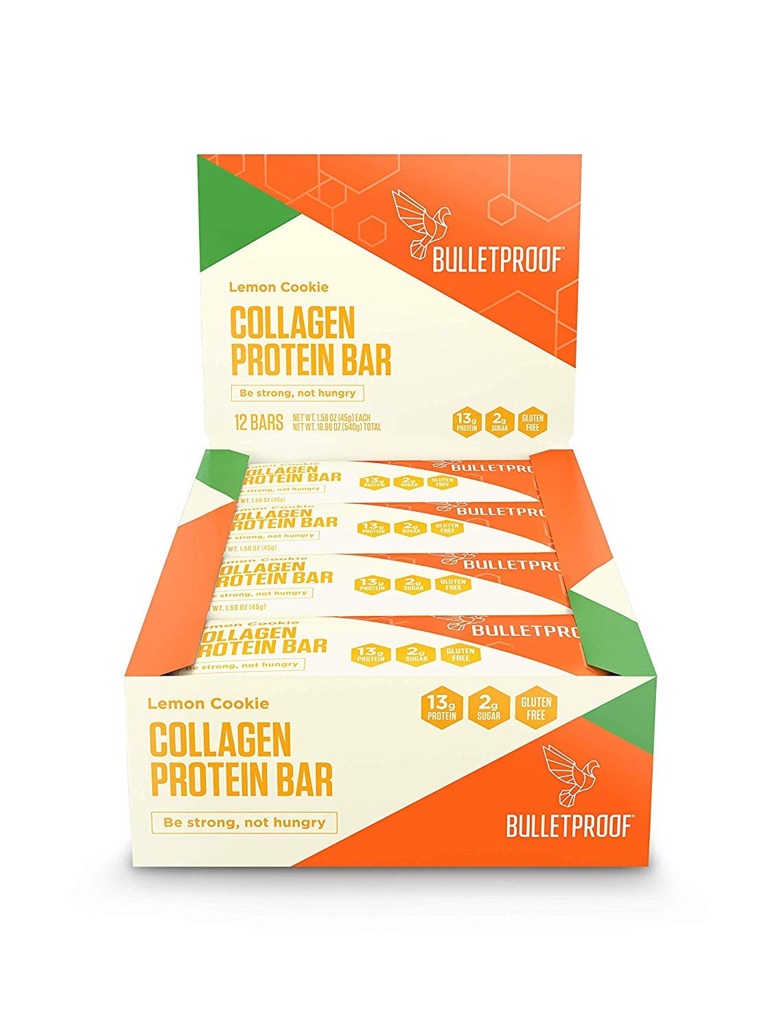 Bulletproof Bars Collagen Protein, Perfect Snack for Keto Diet, Paleo, Gluten eBay