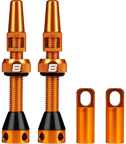 Orange Seal Versa Valve: Valvole Tubeless In Alluminio Per Bici – Adattabili A Qualsiasi Cerchio (Kit Da 2)